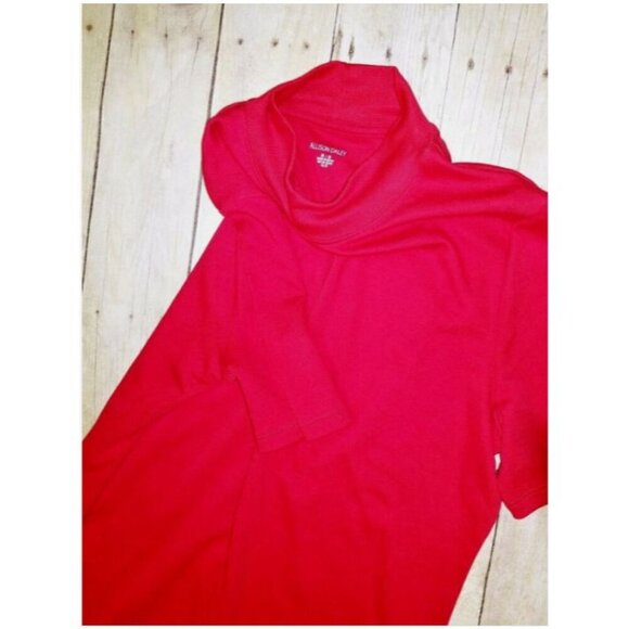 Set Lot of 3 Woman's TUNIC Tops ASSORTED COLORS Lands End Rafell shirts size MED - Picture 12 of 12